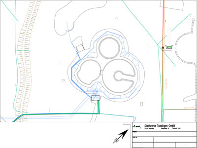 Sonnensegel Freibad Tübingen 2009